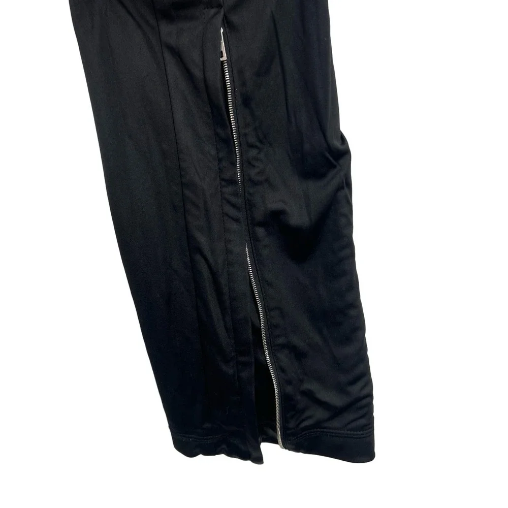 Rag & Bone Black‎ Satin Zipper Detail Pant Size 6